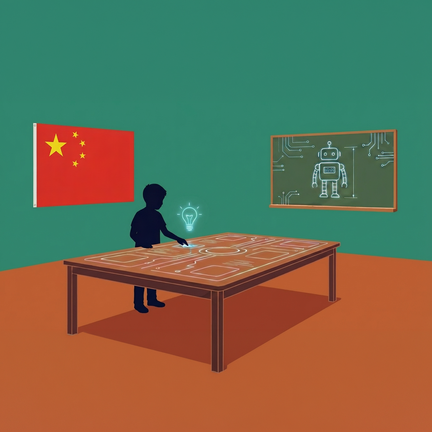 China hace obligatoria la IA en escuelas.