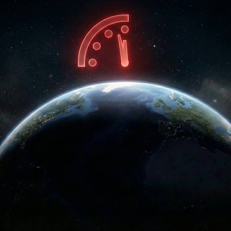 El Reloj del Juicio Final marca su punto más cercano al colapso en la historia.