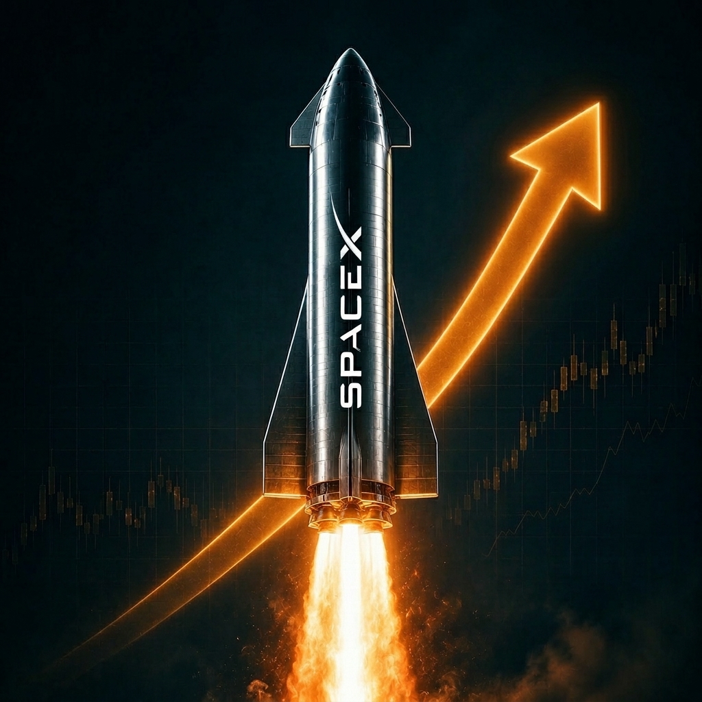 SpaceX busca la mayor salida a bolsa de la historia.