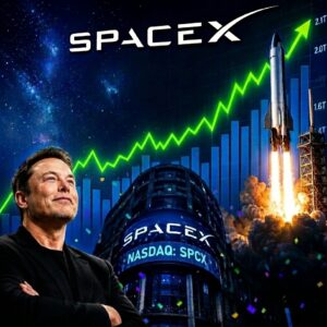 SpaceX hace el mayor debut bursátil de la historia