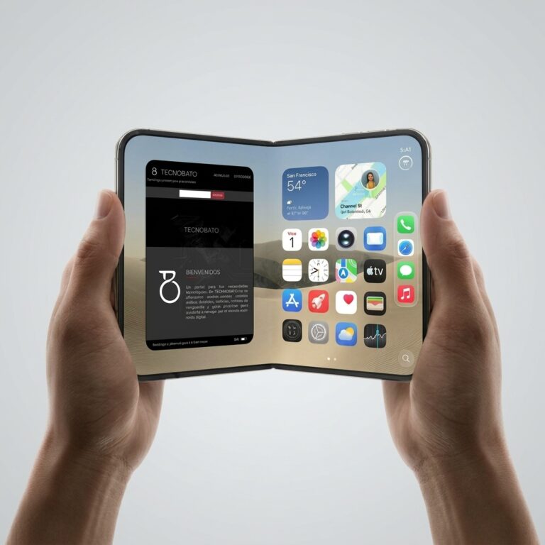 Apple presenta el iPhone Duo, su primer plegable.